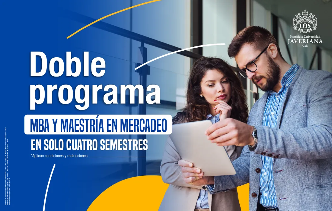 Doble Programa MBA y Maestría en Mercadeo