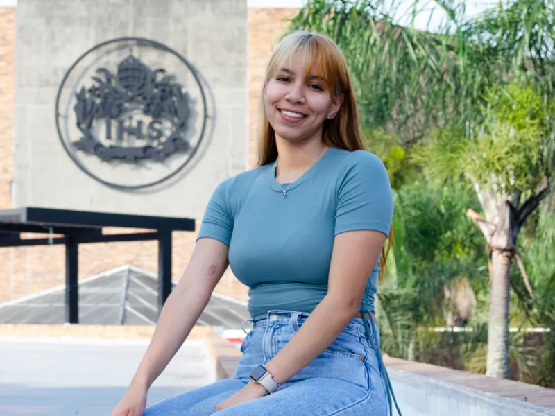 Alejandra Otero, estudiante de Ingeniería Electrónica