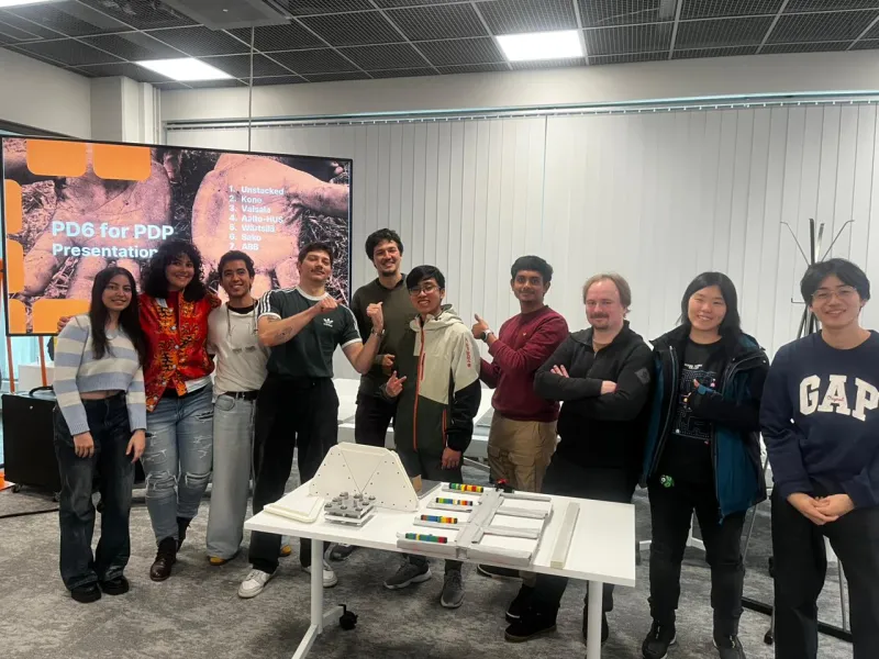 Estudiantes javerianos están en Finlandia co-creando soluciones globales junto a empresas internacionales