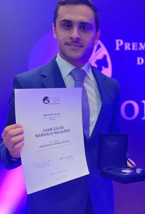 Juan David Naranjo premio periodismo